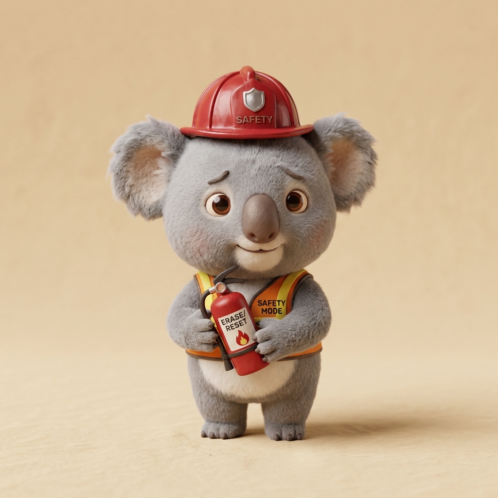 Safety Mode Mascot